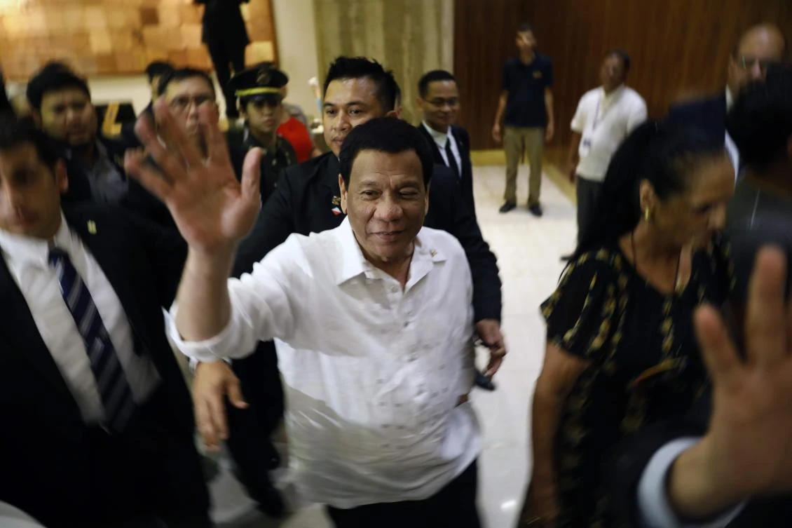 Philippine leader Rodrigo Duterte often rails at critics of his campaign to rid the Philippines of narcotics. (AFP)