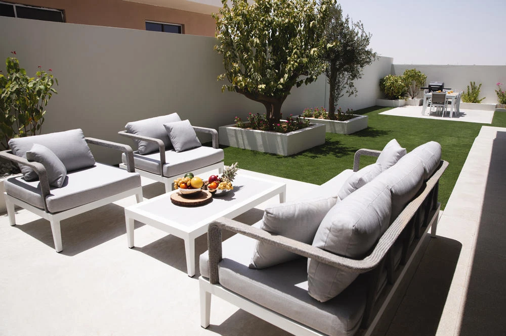 Show home garden at Nasma Residences