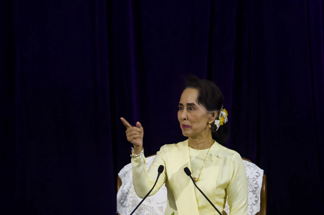 Erstwhile Aung San Suu Kyi advocates overseas have been left dismayed by her attitude to their case so far. (AFP)