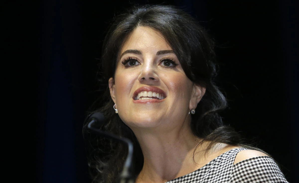Monica Lewinsky said Israeli news anchor Yonit Levi’s first question about her relationship with former President Bill Clinton a “blatant disregard for our agreement.” (AP)