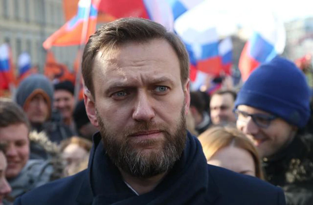 Russia has accused Google of allowing opposition leader Alexei Navalny, above, to post YouTube videos calling for mass protests. (Getty Images)