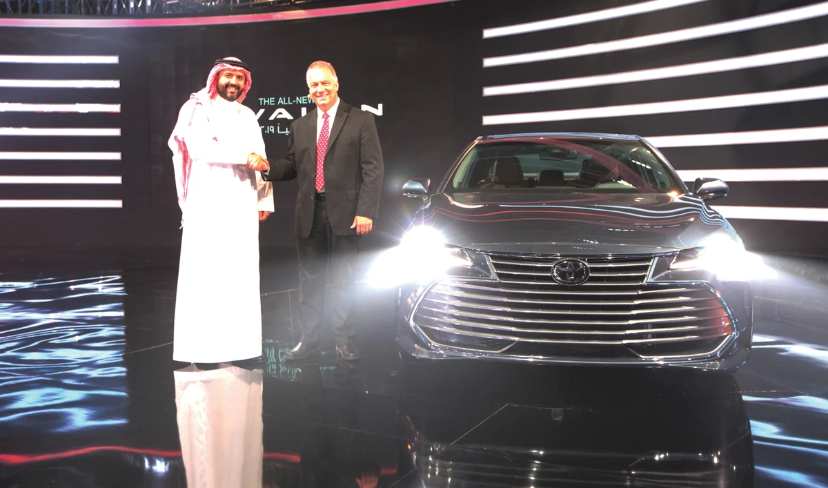 The new fifth generation Toyota Avalon was unveiled at a recent event in Jeddah.