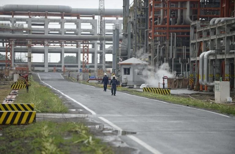 India is a big buyer of oil from Iran, a target of US sanctions. (AFP)