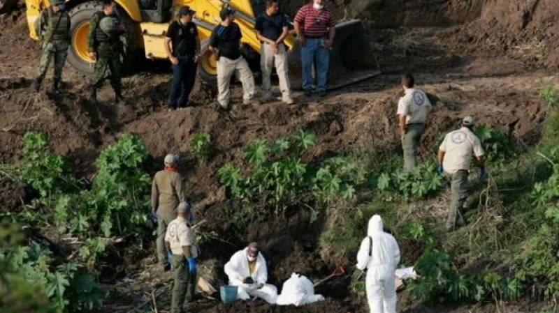 Mexican authorities have found at least 166 bodies in a mass grave in Veracruz state. (Reuters)