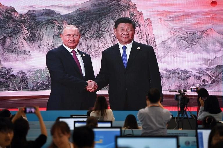 Chinese President Xi Jinping will attend a regional economic summit in Russia next week hosted by President Vladimir Putin. (AFP)