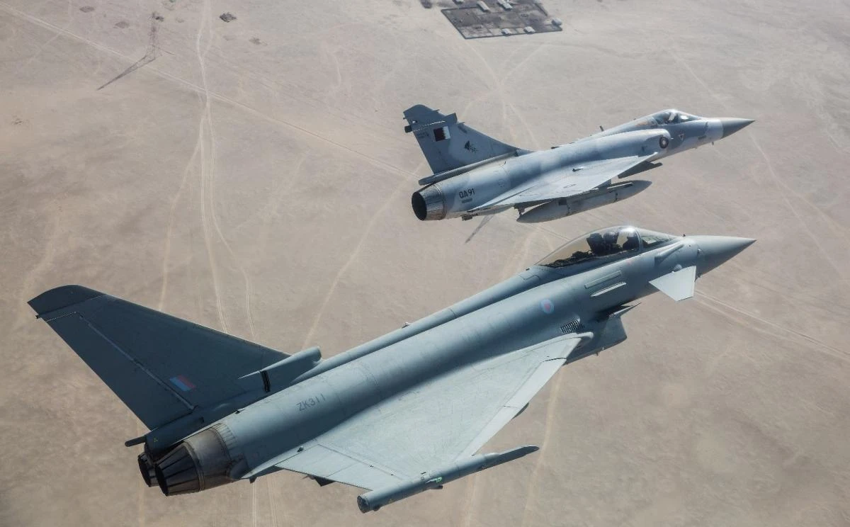 If Qatar fails to pay up, responsibility for settling the bill with British Aerospace will fall on the Treasury — which means British taxpayers. (Defense Ministry of Qatar)