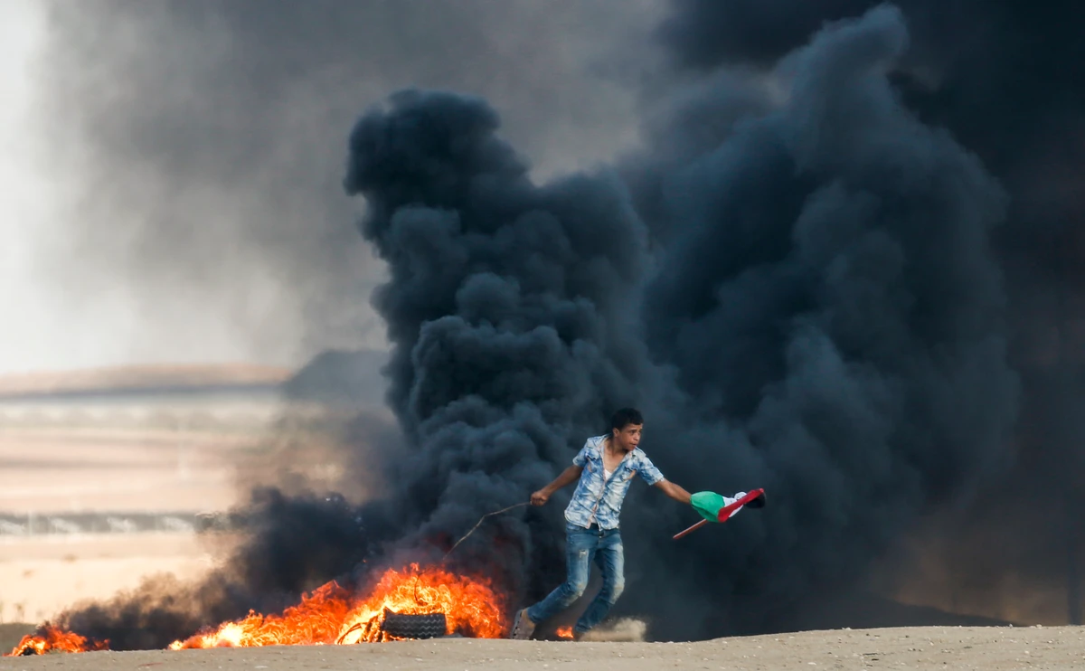 Palestinian teen killed by Israeli fire in Gaza border clashes: ministry