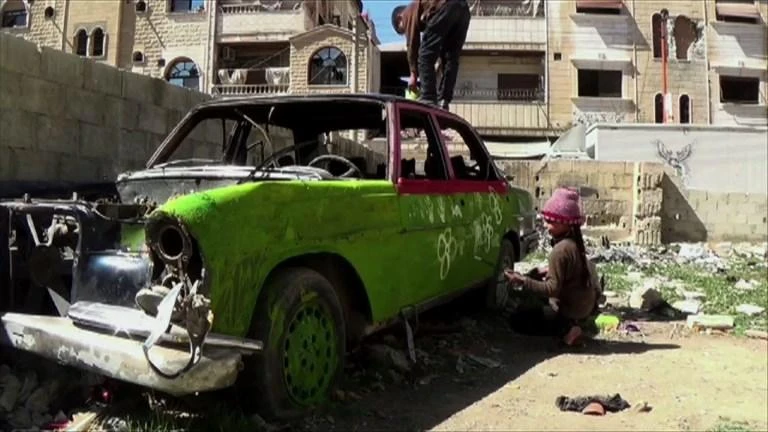 Documenting the need to keep living and expressing oneself in a country at war, young Syrian film directors Said Al Batal and Ghiath Ayoub present 'Still Recording' at the "International Film Critics Week" of the Venice Film Festival. (File/AFP)