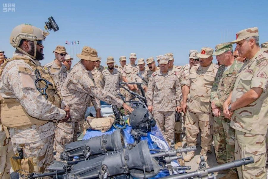 Saudi force comes out fighting in joint ‘Bright Star’ drill