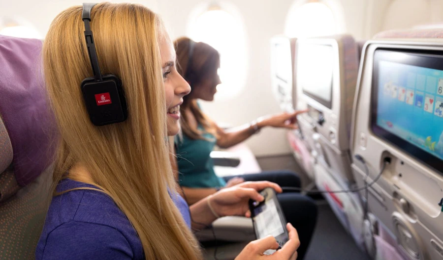 Emirates’ passengers across all cabins can enjoy over 3,500 channels of entertainment and games.