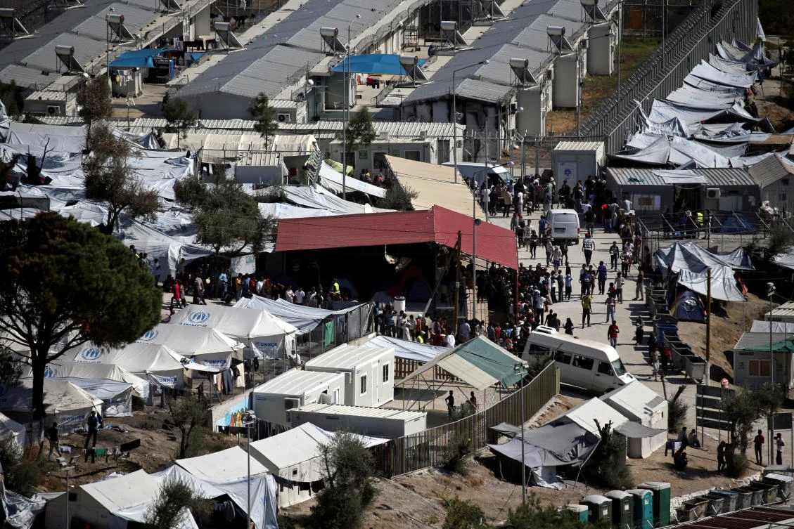 Greece’s Moria migrant camp faces closure over public health fears