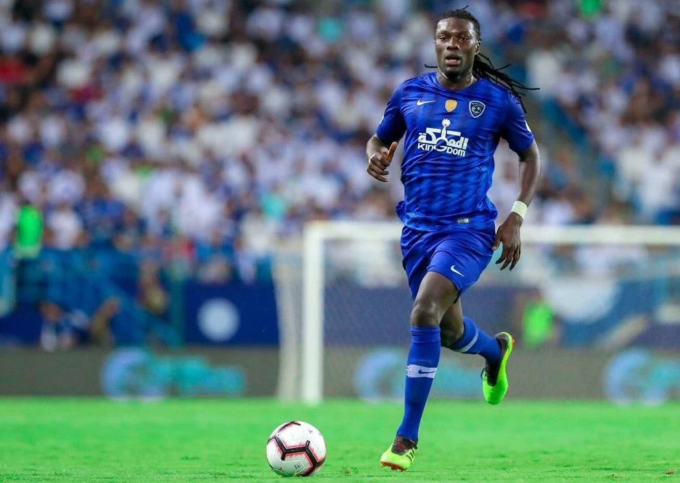 Bafetimbi Gomis signed for the Riyadh giants this summer for $16.2 million. (Al-Hilal)