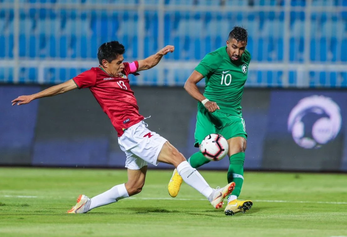 Saudi Arabia were left to rue a lack of concentration and discipline as they let a two-goal lead slip against Bolivia in Riyadh. (Twitter: Saudi National Team)