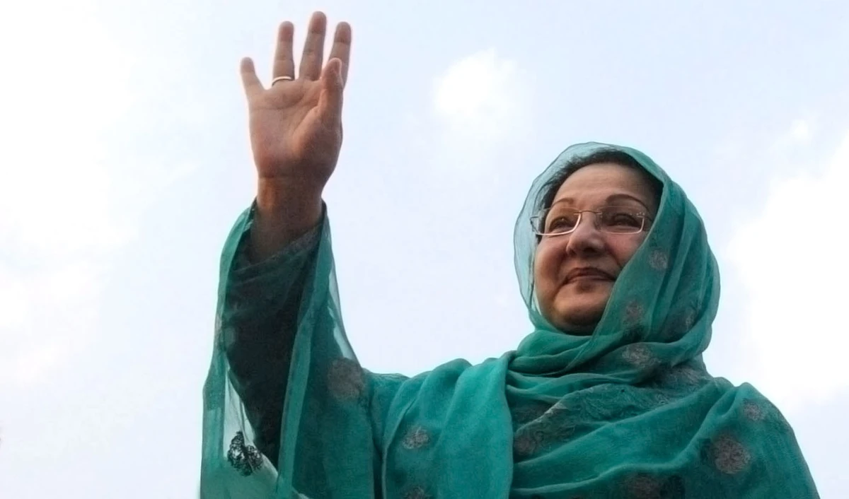 Kulsoom Nawaz, 68, dies in London