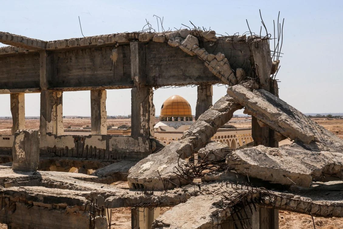 25 years after the first of those historic agreements was signed on September 13, 1993, the airport in Gaza lies in tatters, along with Palestinian hopes for an independent state. (AFP)