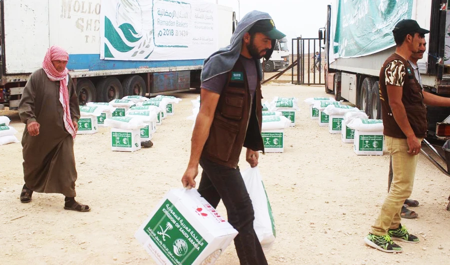 King Salman Humanitarian Aid and Relief Center is active is providing aid to Yemenis. (SPA)