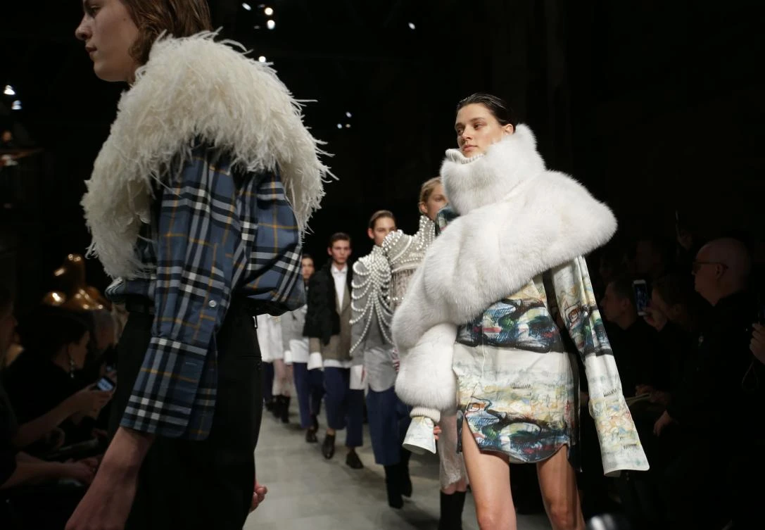 British luxury fashion group Burberry has stopped burning unsold products and will no longer use real fur and angora in its clothes, chief executive Marco Gobbetti revealed on September 6, 2018. (File/AFP)