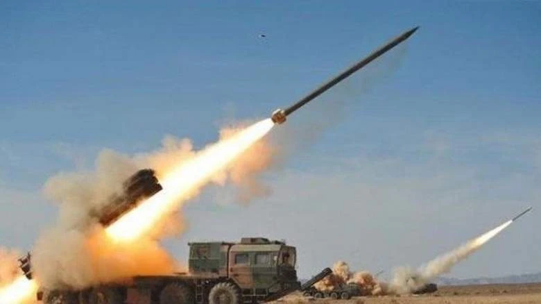 Sanaa TV revels as Houthi militants fire ballistic missile, but Saudis swat it down