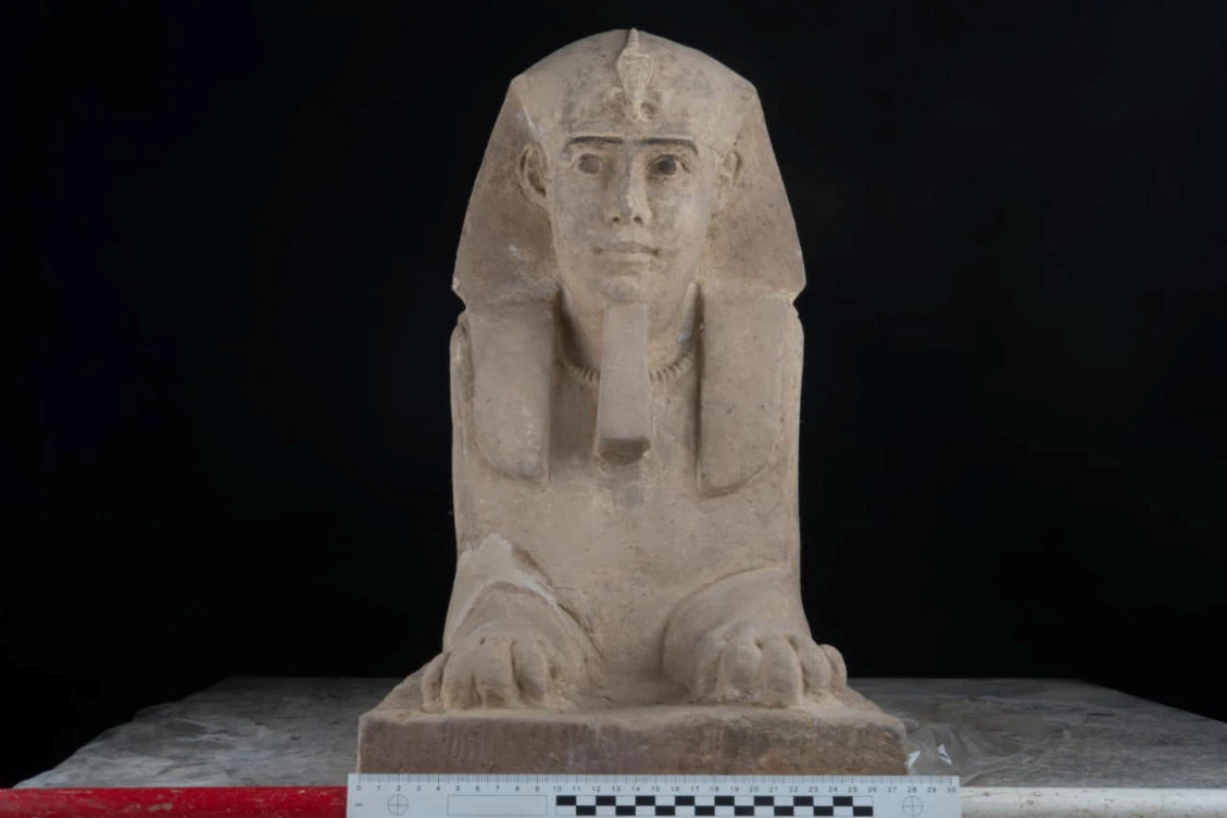 Archaeologists discover ancient sphinx in Egypt