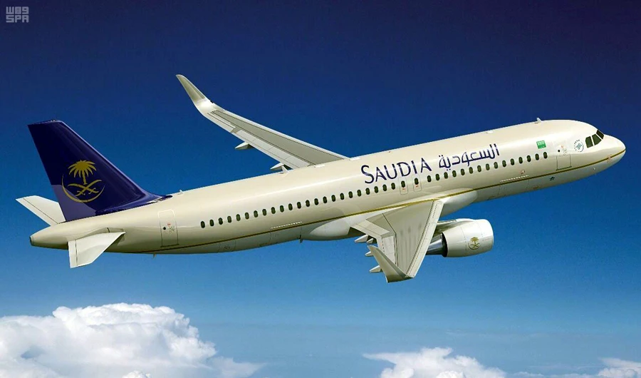Passengers of Saudi Arabian Airlines can now send text services through iMessage and Facebook Messenger applications. (SPA photo)