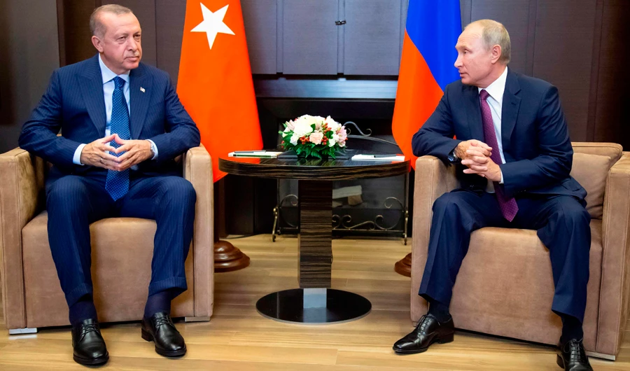 Putin said the meeting would help “find solutions for where there are none yet.” (AFP)