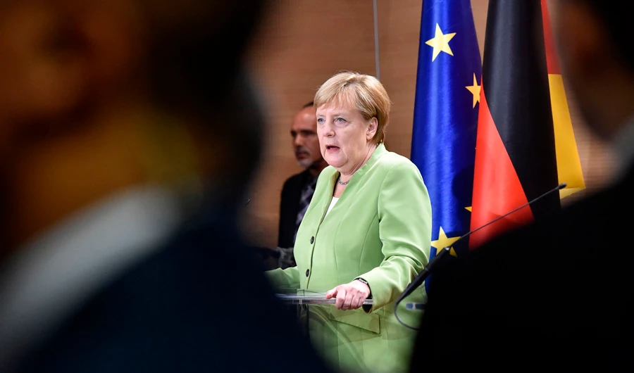 Merkel has decided Germany’s domestic intelligence agency chief must go. (AFP)