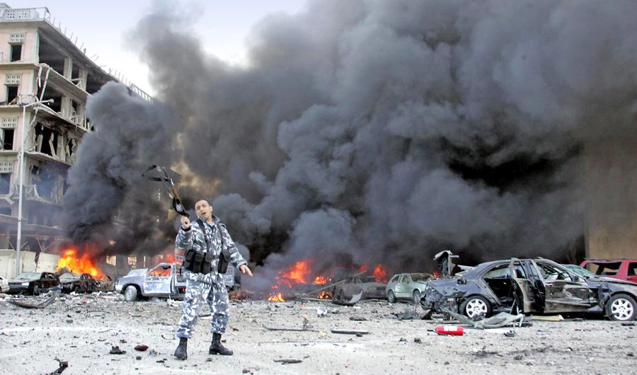 Rafiq Hariri was assassinated in a blast in Beirut on Feb. 14, 2005. (AFP)