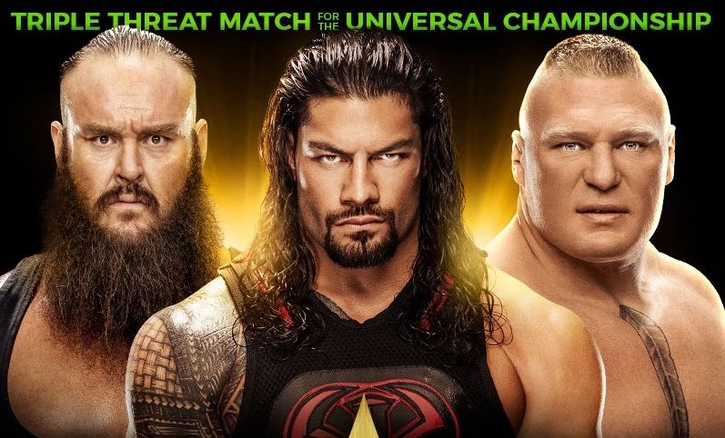 WWE universal champion Roman Reigns will defend his title against Brock Lesnar and Braun Strowman in a Triple Threat Match at the mega Crown Jewel held in Riyadh. (Supplied)