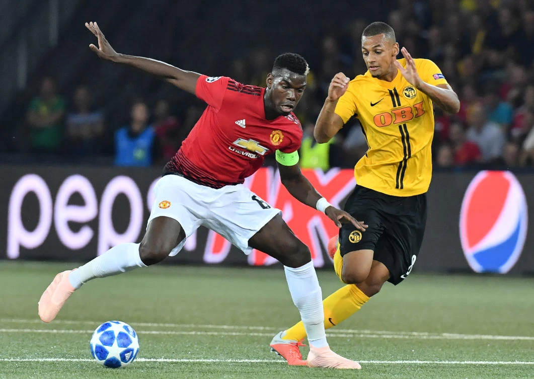 Paul Pogba was in imperious form against the Swiss side. (AFP)