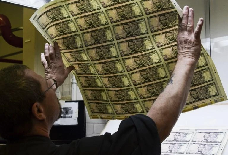 The dollar has been lifted by a stronger-than-expected US economy, the world’s largest, US investment bank Goldman Sachs said. (AFP)