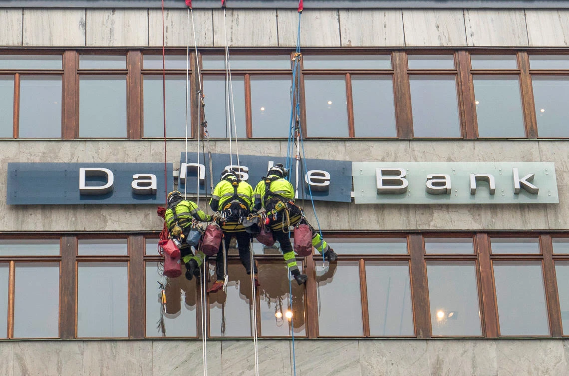 British and Russian entities dominate a list of accounts used to make €200 billion ($236 billion) in payments through Danske Bank’s branch in Estonia between 2007 and 2015. (Reuters)