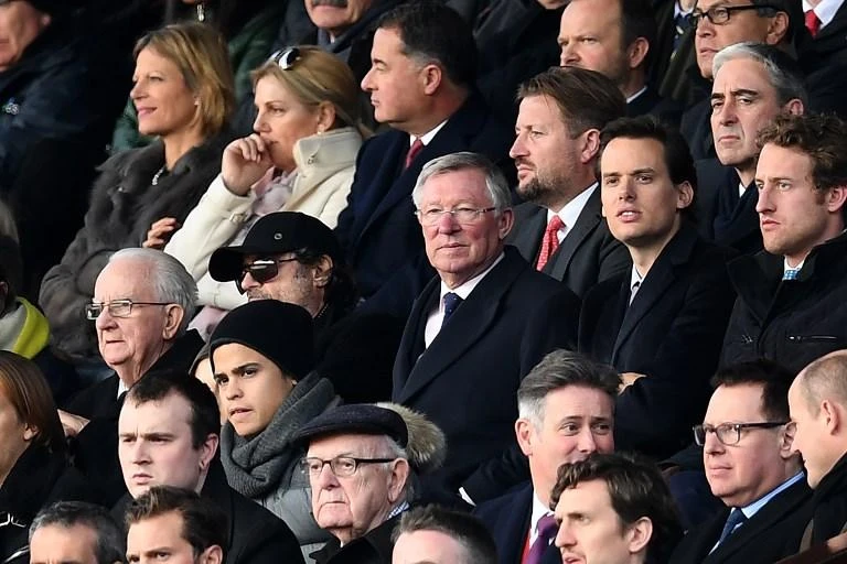 ‘Welcome back’: Alex Ferguson at United game for first time since brain operation