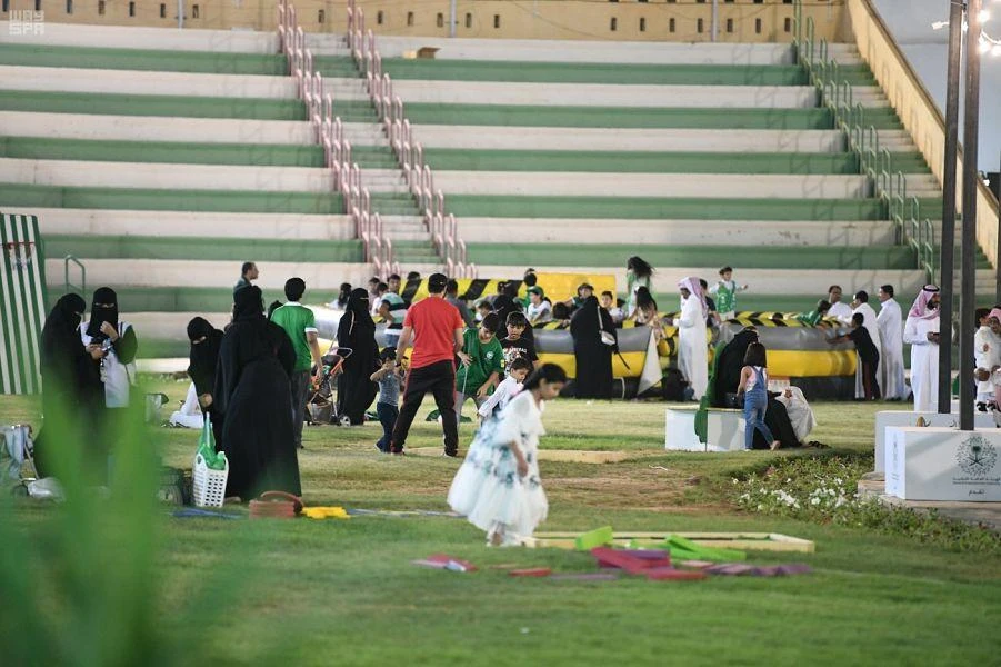 'Above the Highest Clouds' event kicks off in Al-Jawf amid Saudi national day celebrations