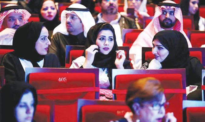 Saudi Arabia is expected to become a significant box office market. (AFP)