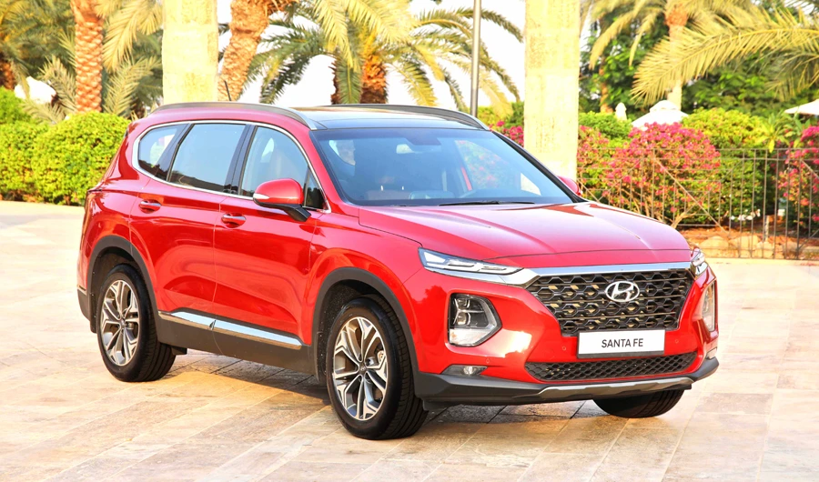 The new fourth-generation Santa Fe.