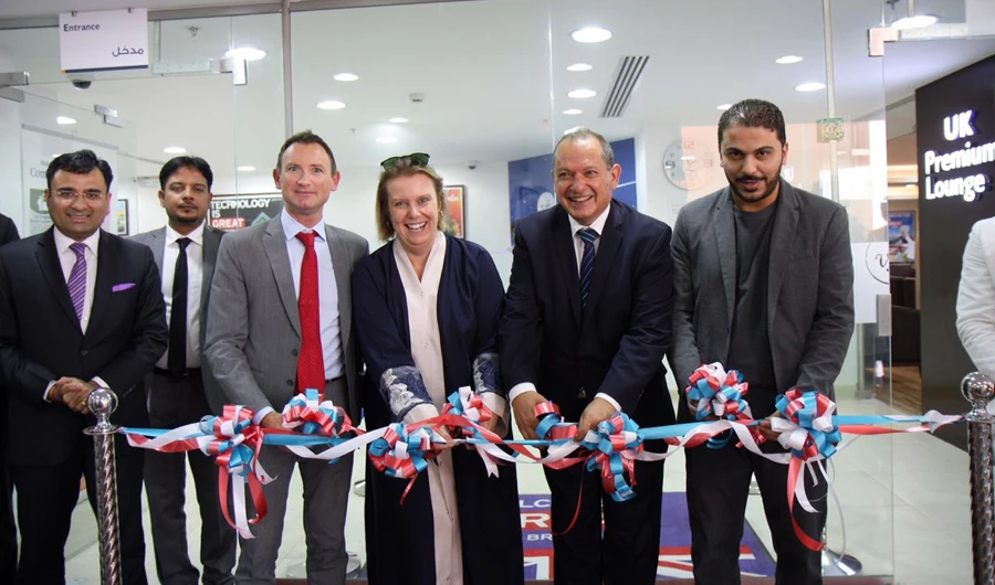 The center was officially inaugurated by Ambassador of the UK to Saudi Arabia Simon Collis and other officials.