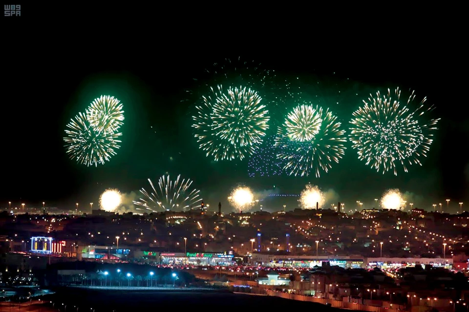 A jubilant Saudi Arabia celebrates its past, present … and future