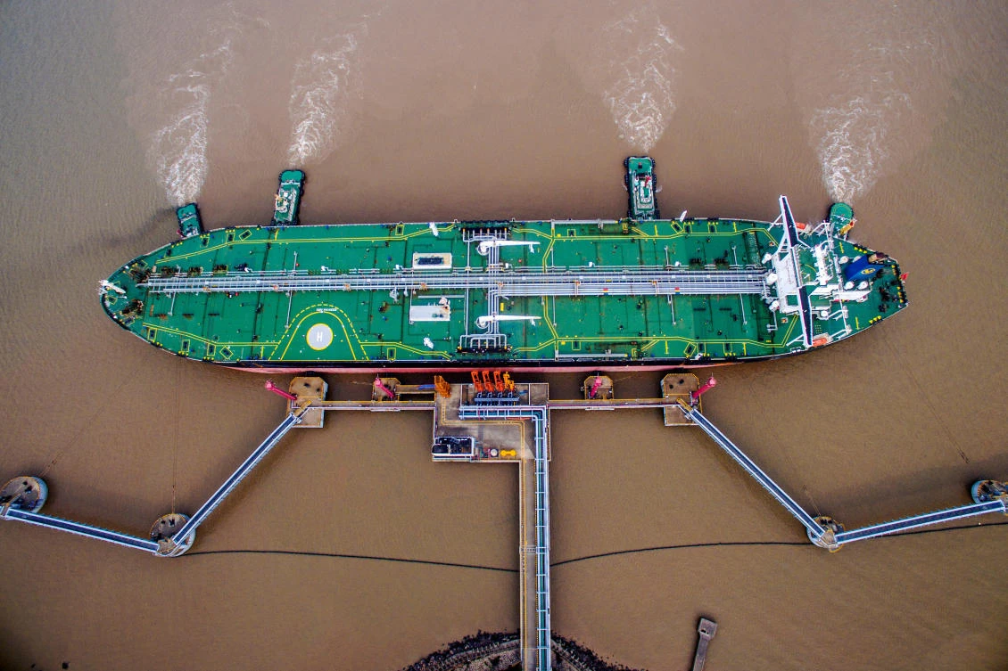 US crude supply was an important new source for Chinese refiners as it allowed diversification from Middle East and African crudes. (Reuters)