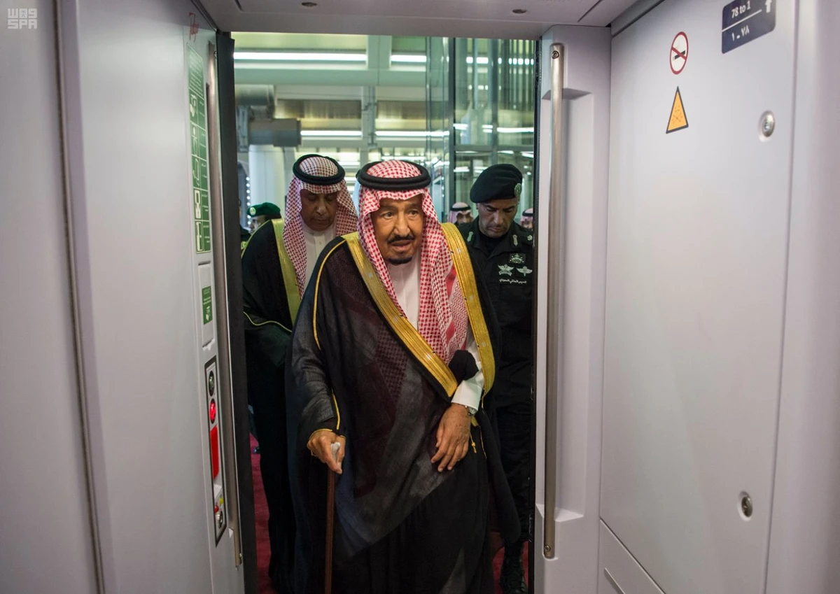 King Salman inaugurates Saudi Arabia’s Haramain railway