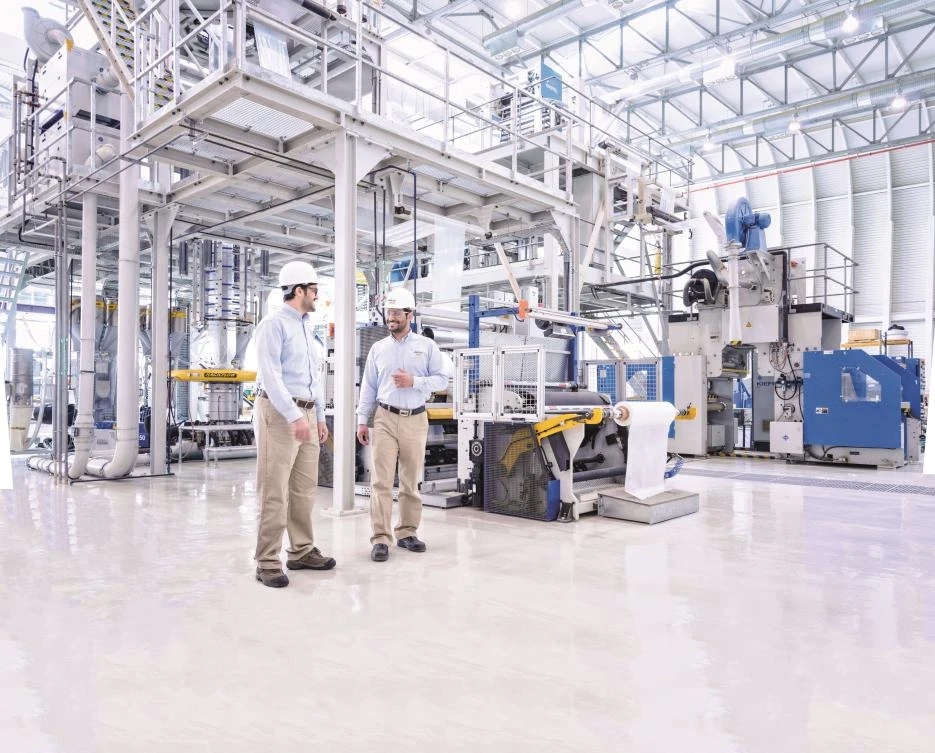 The SABIC product development center in Riyadh. (Supplied)