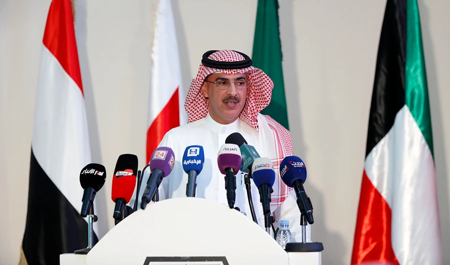 Spokesman Mansour Bin Ahmed Al-Mansour stressed JIAT abides by transparency in announcing the results of engagement in Yemen. (AN photo by Bashir Saleh)