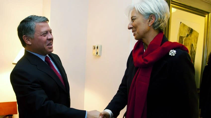 Jordan’s cabinet sent to parliament an IMF-backed draft tax bill, a main plank of austerity measures to ease rising public debt. (File photo / Getty)