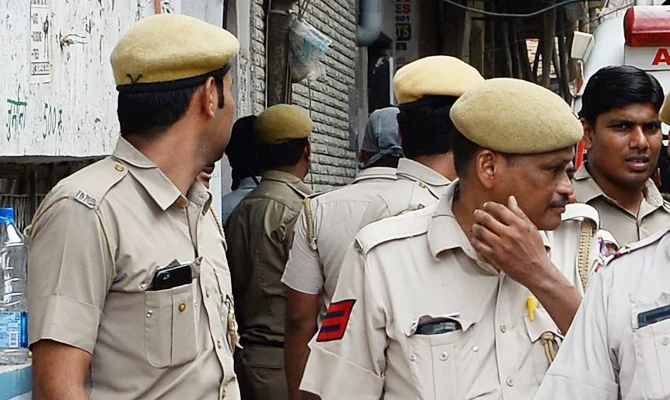 India’s police are often criticized for their attitudes toward women, particularly when women come forward to report crimes committed against them. (AFP)