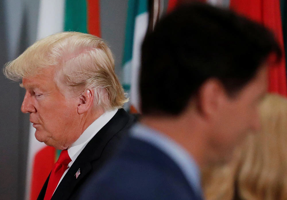 Trump says he rejected meeting with Trudeau over trade fight