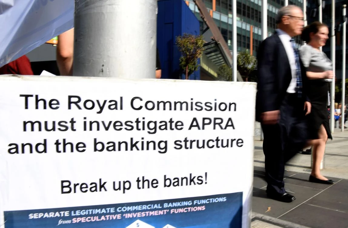 The Royal Commission inquiry has heard instances of bribery, fraud, fee-gouging and board-level deception across the industry. (AFP)