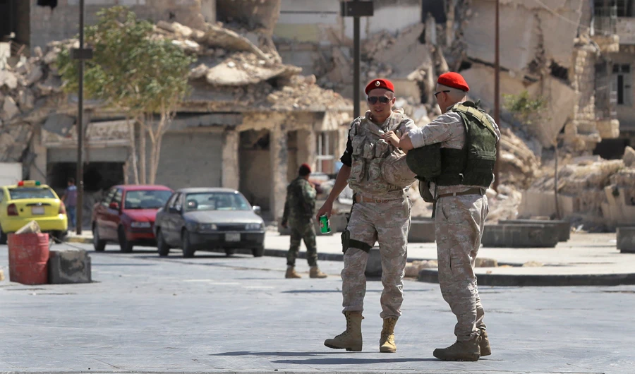 Moscow is running a military operation in support of President Bashar Assad. (AP)