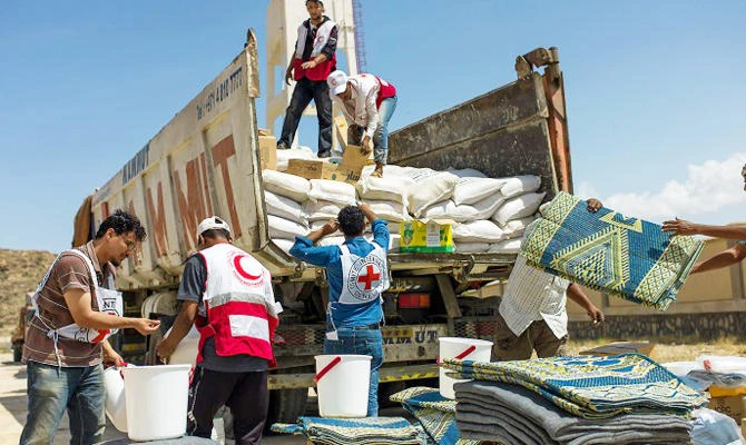 ICRC is a vital partner for humanitarian work. (Supplied)