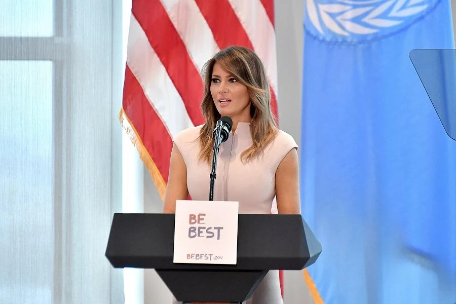 Melania Trump forges ahead as first lady with Africa trip