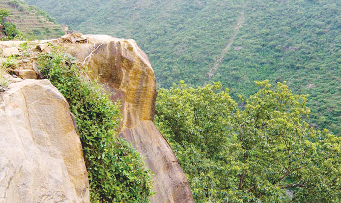 ThePlace:  Fayfa Mountains in the southwest of Saudi Arabia