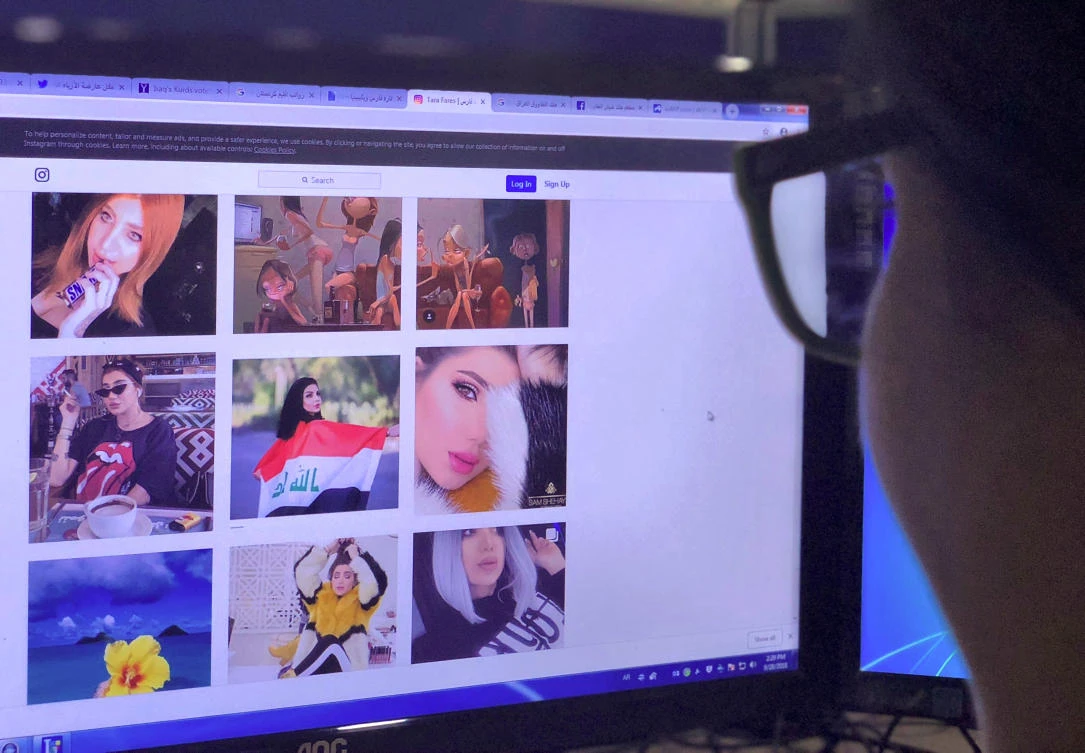 Social media influencer Tara Fares had 2.7 million followers on Instagram. (AFP)